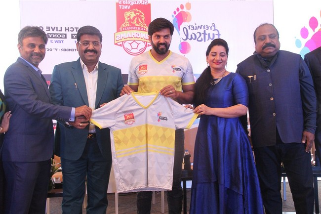 Premier Futsal 2017 Chennai Team Press Meet Stills